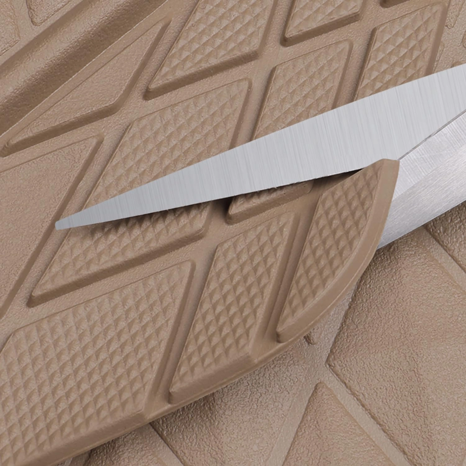 Floor Mats - Gray Rubber 4 Pcs