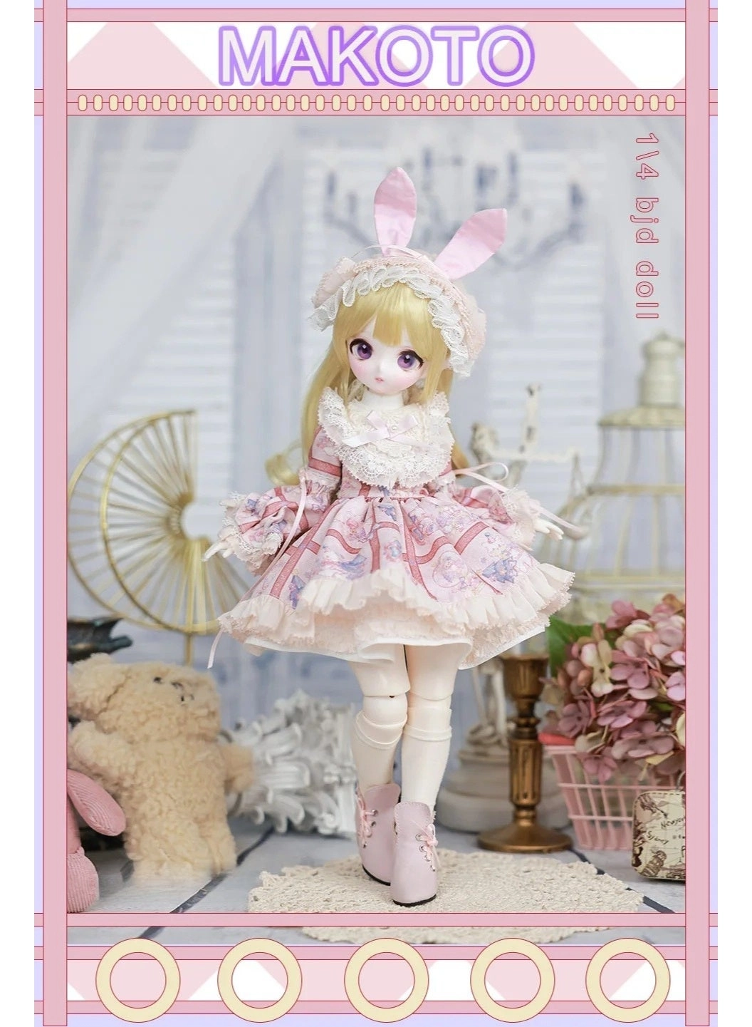 Makoto BJD Doll - 40 cm Resin Ages 14+