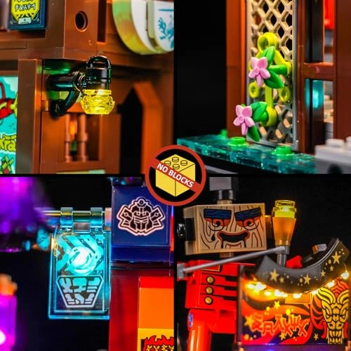 Ninjago City Workshops 71837 - LED Light Set Decorative