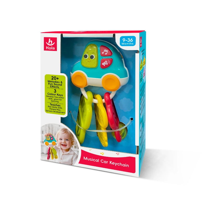 Musical Car Keychain Toy - 9 to 36 months