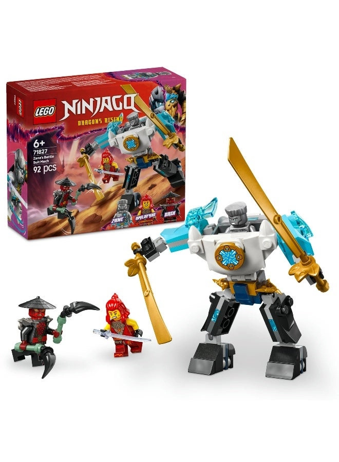 NINJAGO Zane’s Battle Suit Mech (71827)