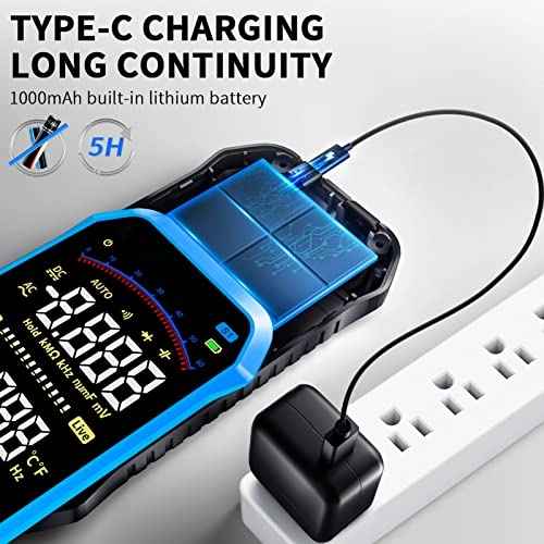 Digital LCD Multimeter - High Accuracy AC DC