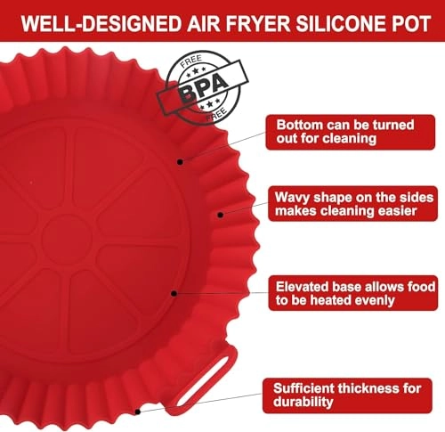 Air Fryer Liners Pot - Pack of 2 8 inch