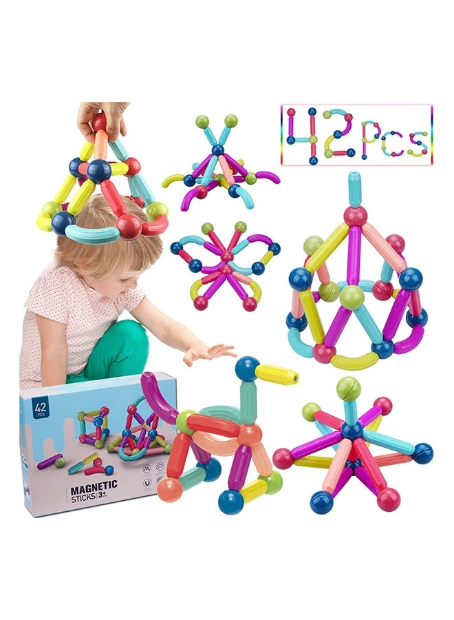 Magnetic Building Blocks - 42 pcs