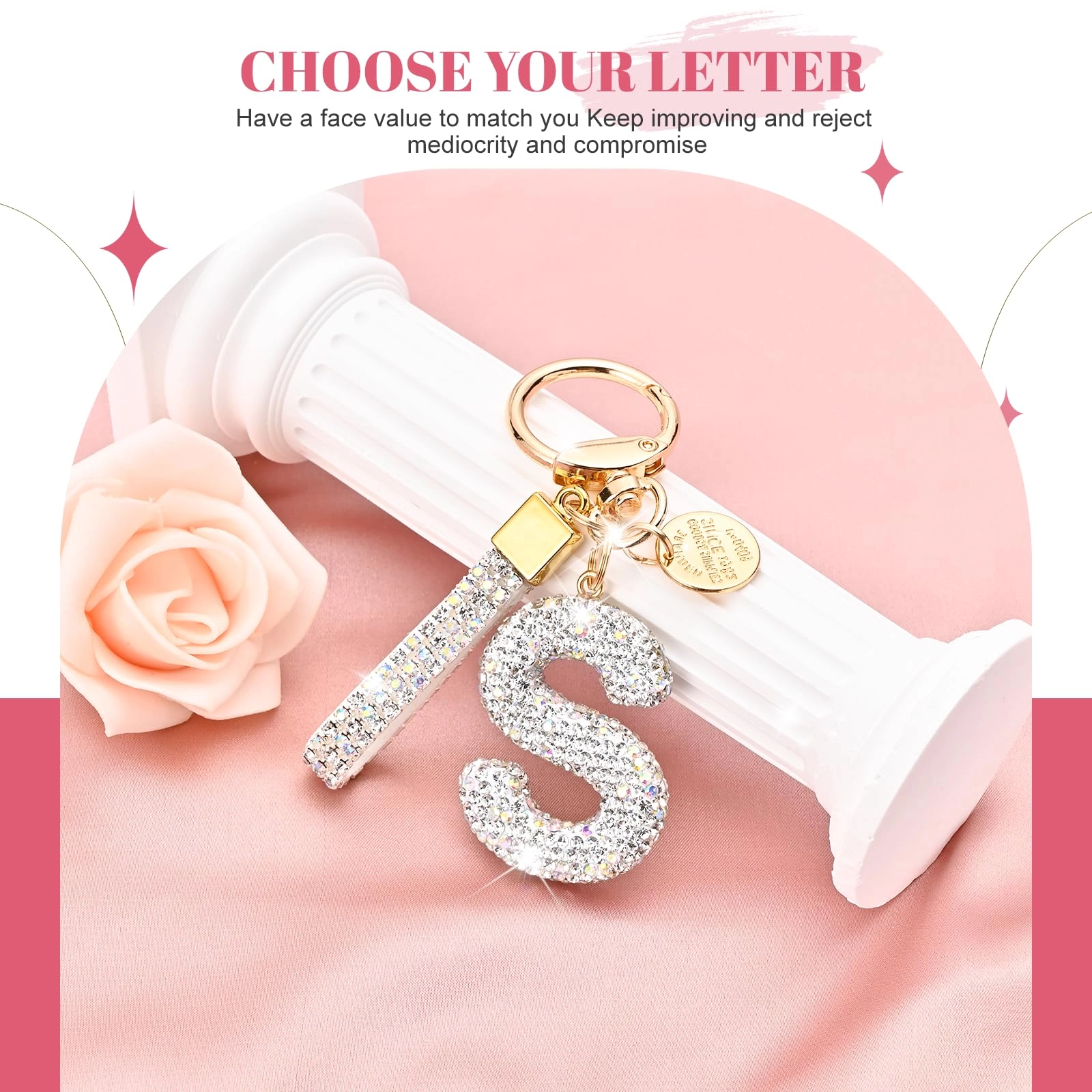 Initial Letter Keychain