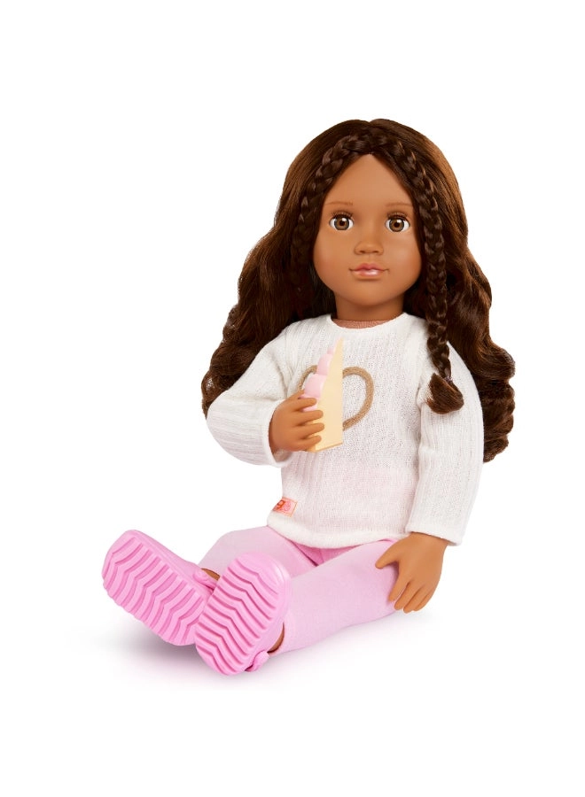 Paola Deluxe Baking Doll With Book Playset - 18-inch Ages 3+