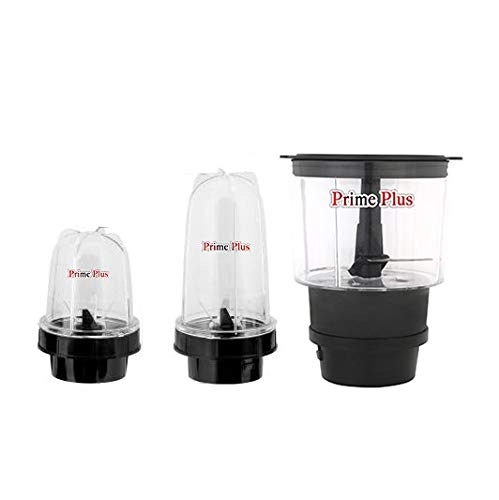 PRIME PLUS Bullet Jar - Black + Chopper Jar