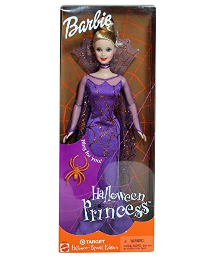 Halloween Doll - Witch costume Purple highlighted hair Ages 3+