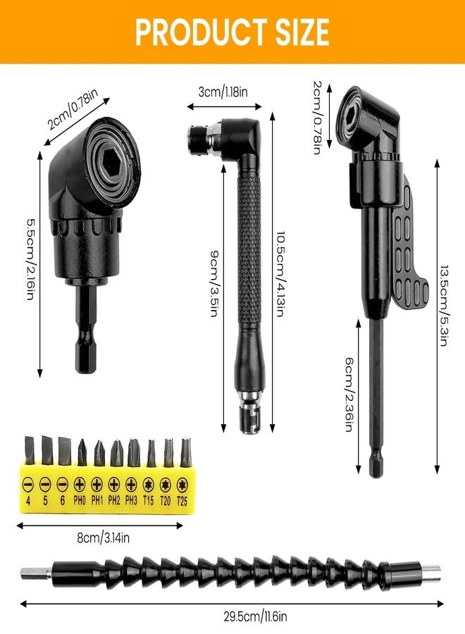 Drill Bit Extension Kit - High-Speed Steel 14-Piece