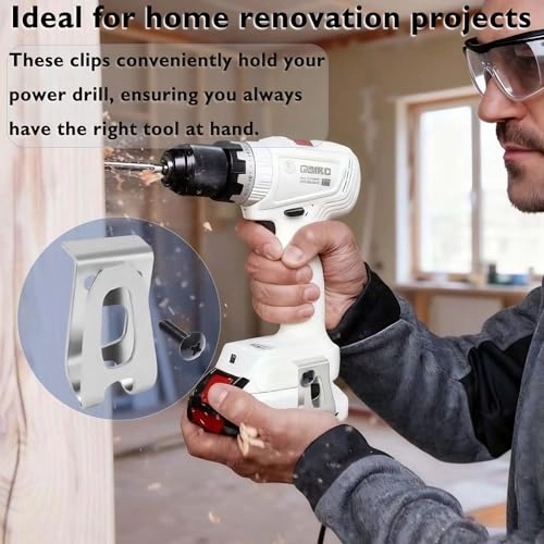 Stainless Steel Belt Clip - Pack of 10 Compatible with XFD01 XFD07D DTD144 DHP481