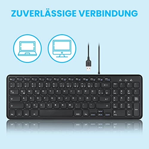 PERIBOARD-213 - QWERTZ Wired