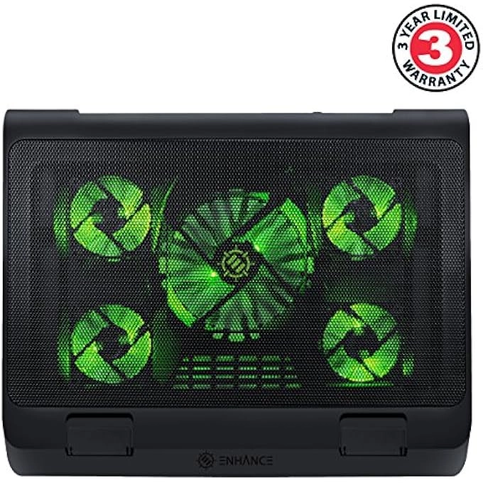 GAMING LAPTOP COOLING PAD - 5 fans 17 inch