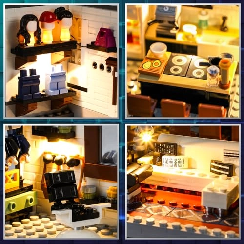 LED Light for Lego 10291 - Multicolor Battery Powered