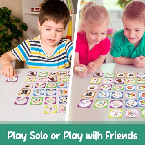 Adorable Candy Memory Match Game - 3+ 48 pieces