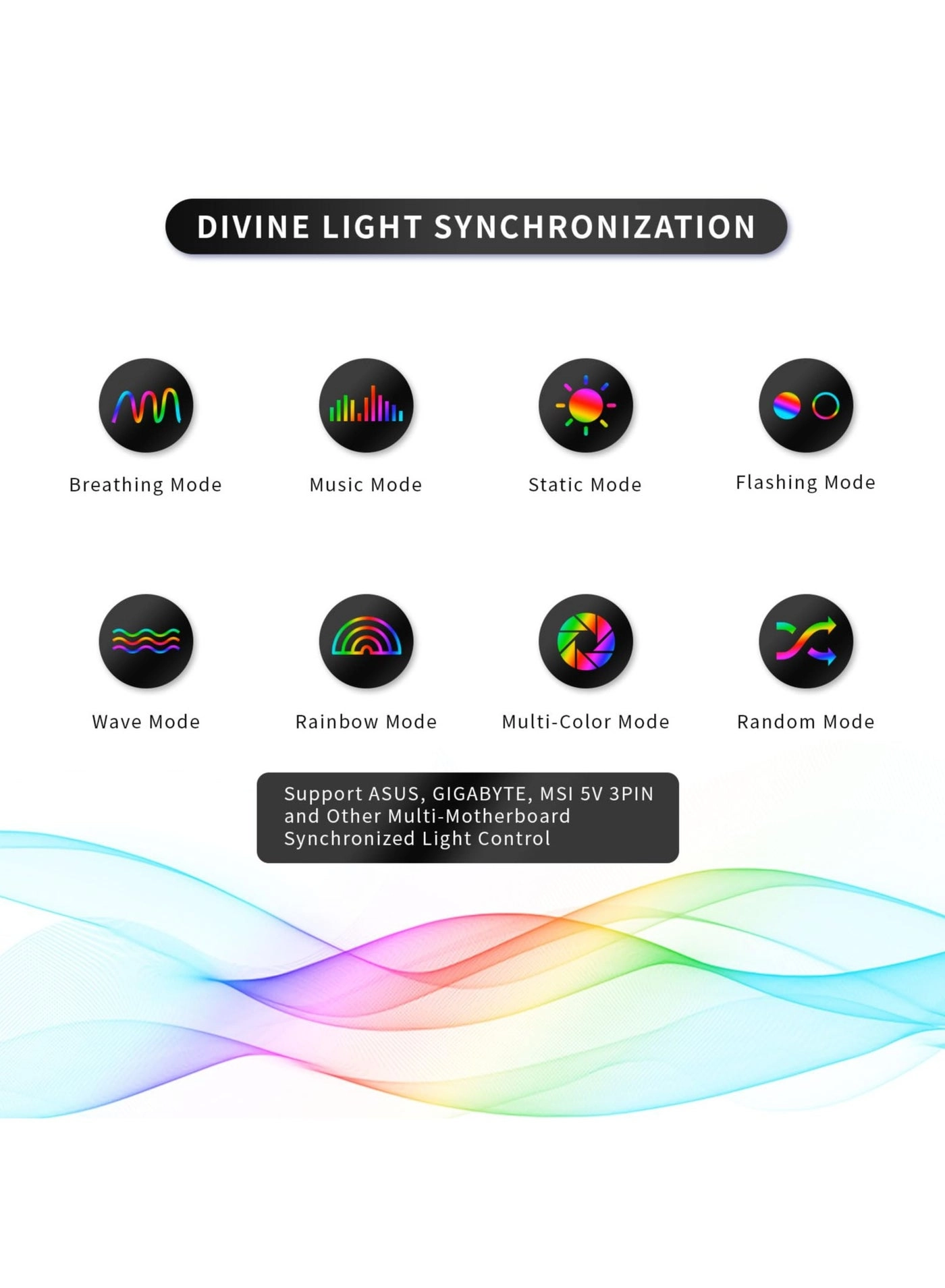 GPU Support Bracket - Adjustable ARGB Aluminum Alloy