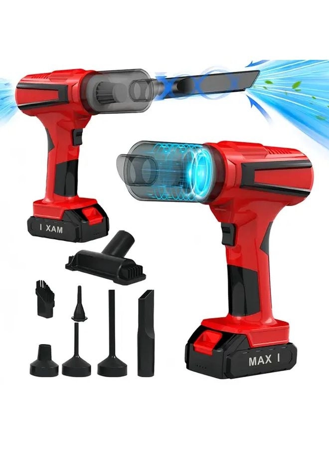 4-in-1 Wireless Handheld Vacuum Cleaner - 2000mAh