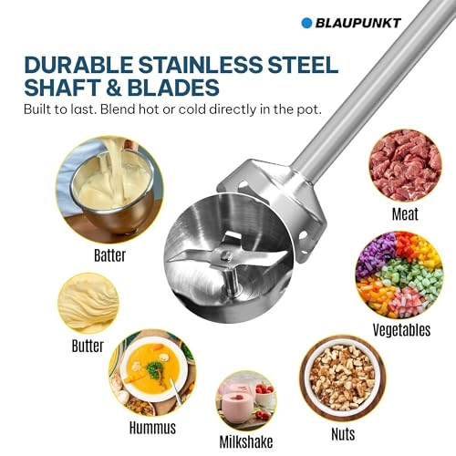 PBH425 - Hand Blender Variable speed control Stainless steel blades
