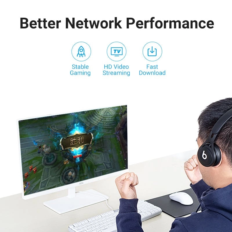 Cat.6 UTP Patch Cable - 10 m