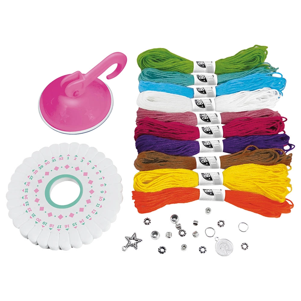 Buki France Friendship Bracelets Kit - 10 bracelets Suitable for 8 to 13+ yrs