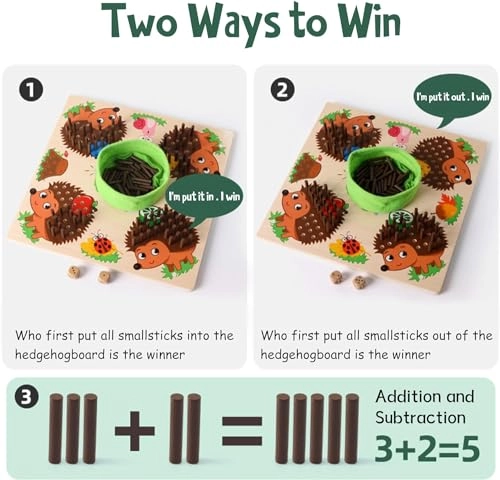 Hedgehog Board Game - 2 - 12 months 120 pieces