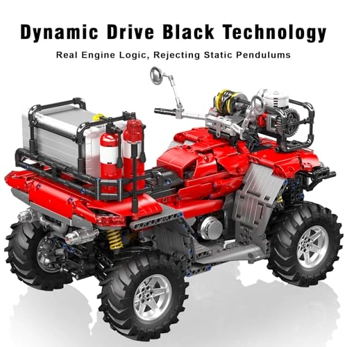 Fire Engine Motorcycle (FTDE-23003-0507) - motor drive remote control