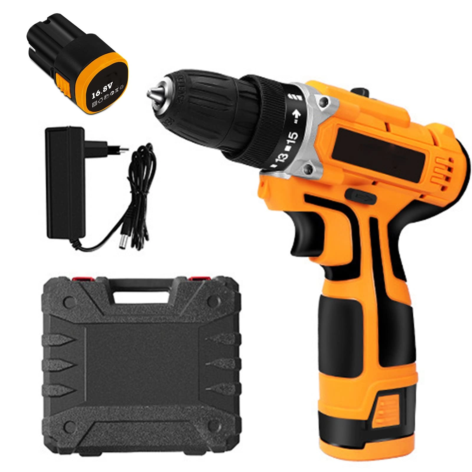 3 in 1 Cordless Impact Electric Drill - 18V