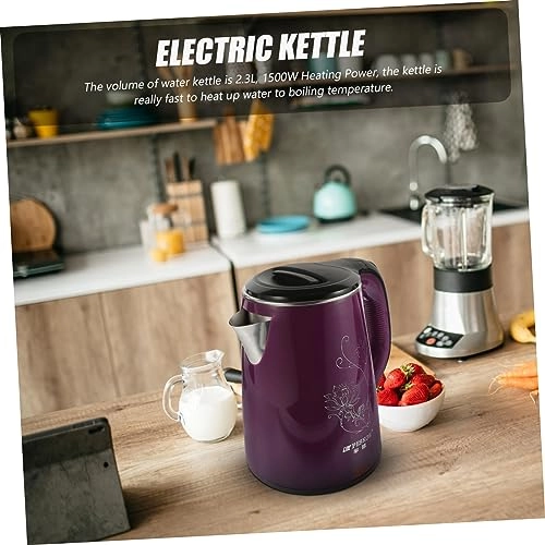 Stainless Steel Whistling Electric Kettle