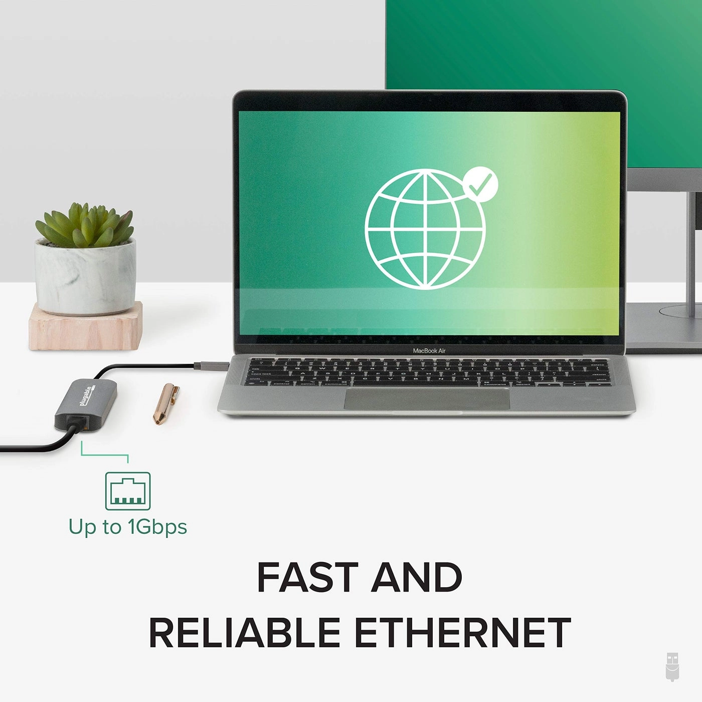 7-in-1 USB C Hub - 4K60Hz HDMI 100W Charging Ethernet
