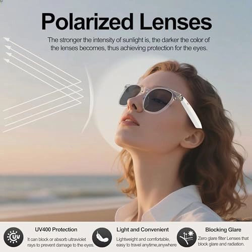 AI Smart Glasses - 140+ Languages Bluetooth