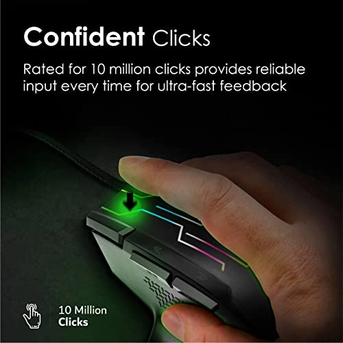 Kyrptonite Gaming Mouse - Wired