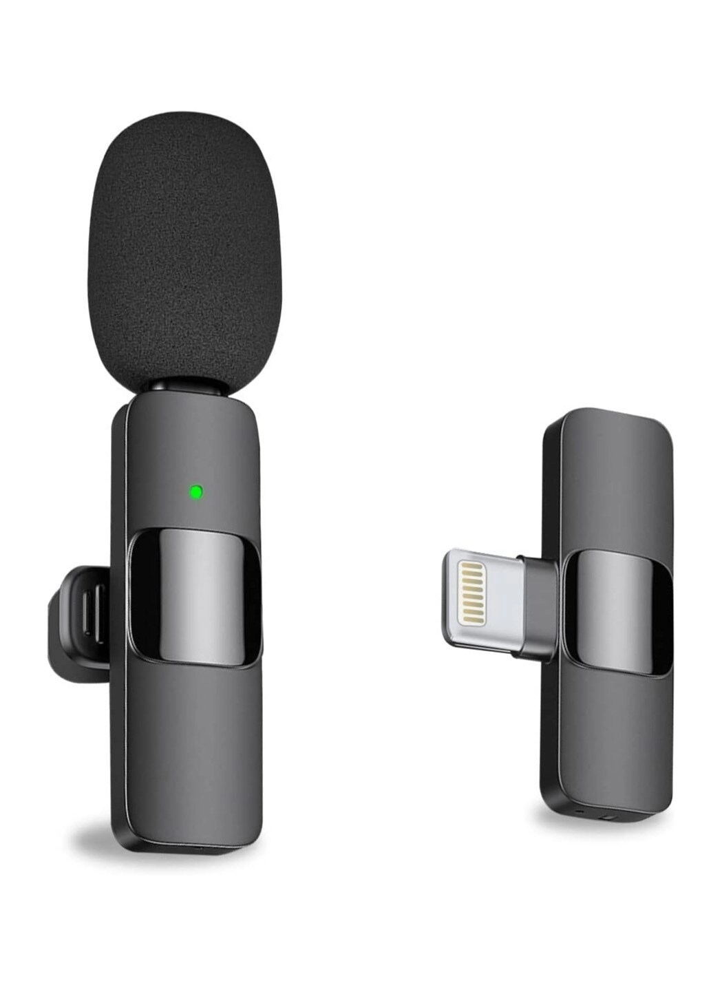 Wireless Lavalier Lapel Microphone - 2.4GHz
