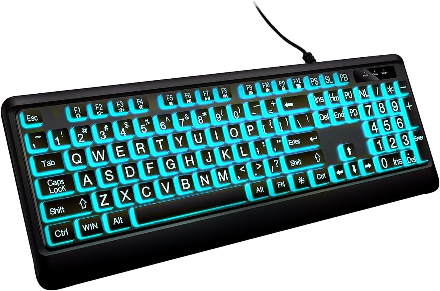 Backlit Keyboard - Wired