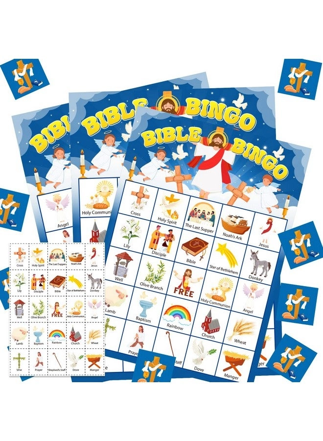 Generic Bible Bingo Game - 24 Players for Adults