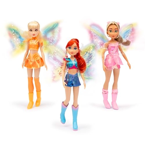 Stella Articulated Doll - Luminous Wings 26 cm Ages 3+
