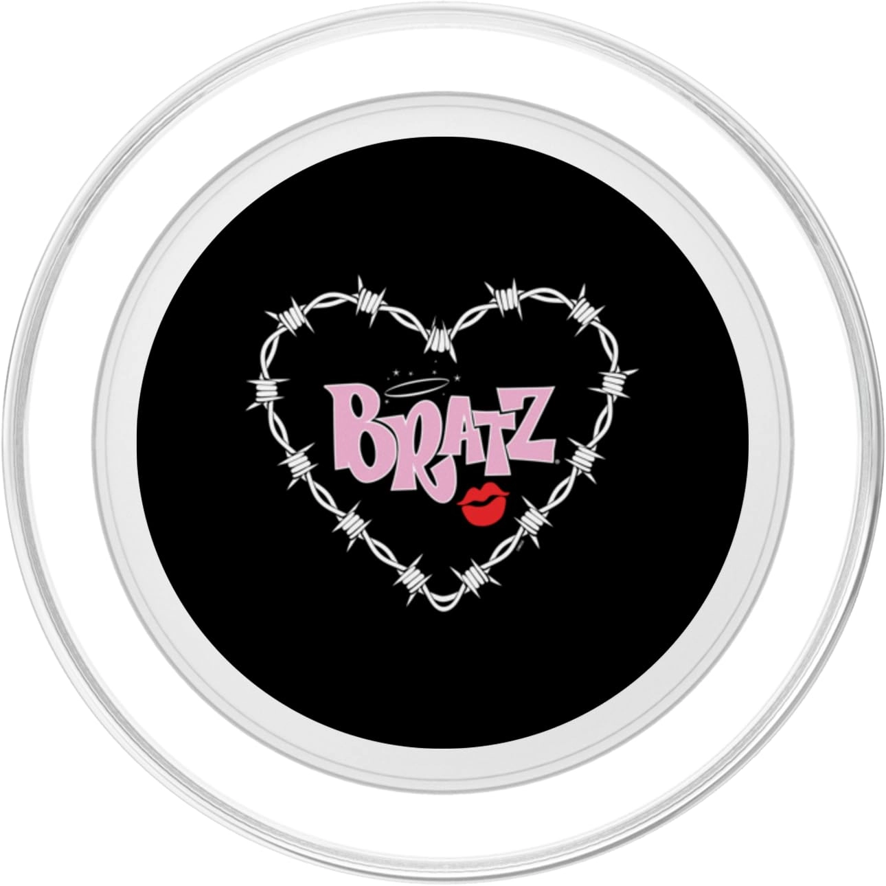 Barbed Wire Heart Logo PopGrip - MagSafe Magnetic