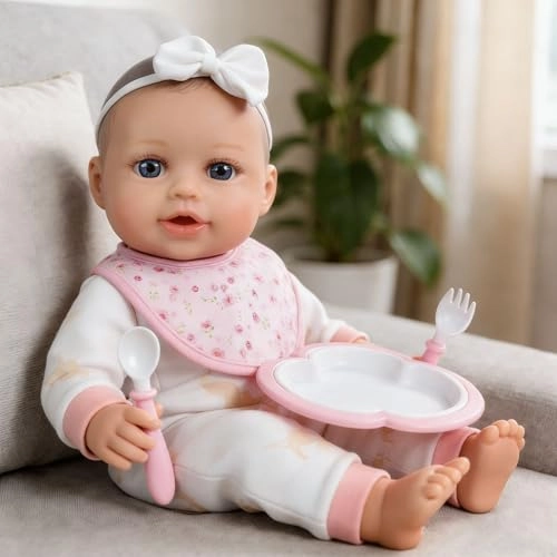Realistic Baby Doll - 16 inch Vinyl Hispanic