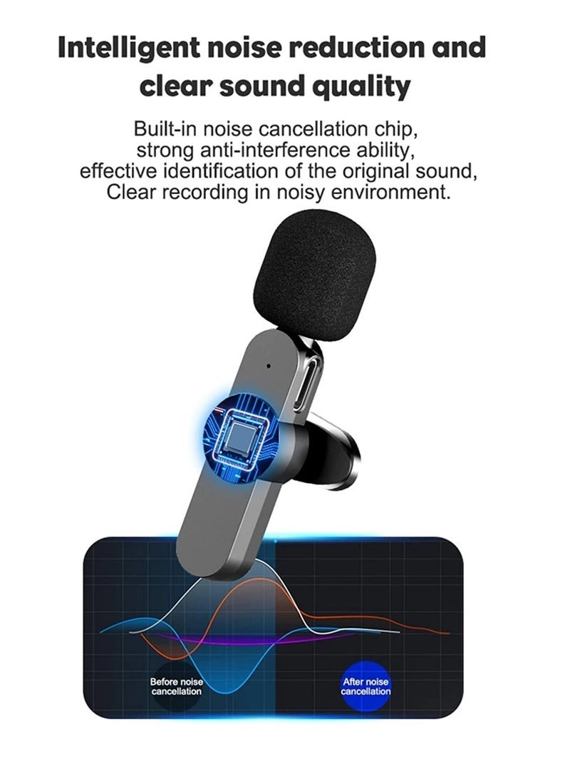 Lapel USB+Wireless Microphone