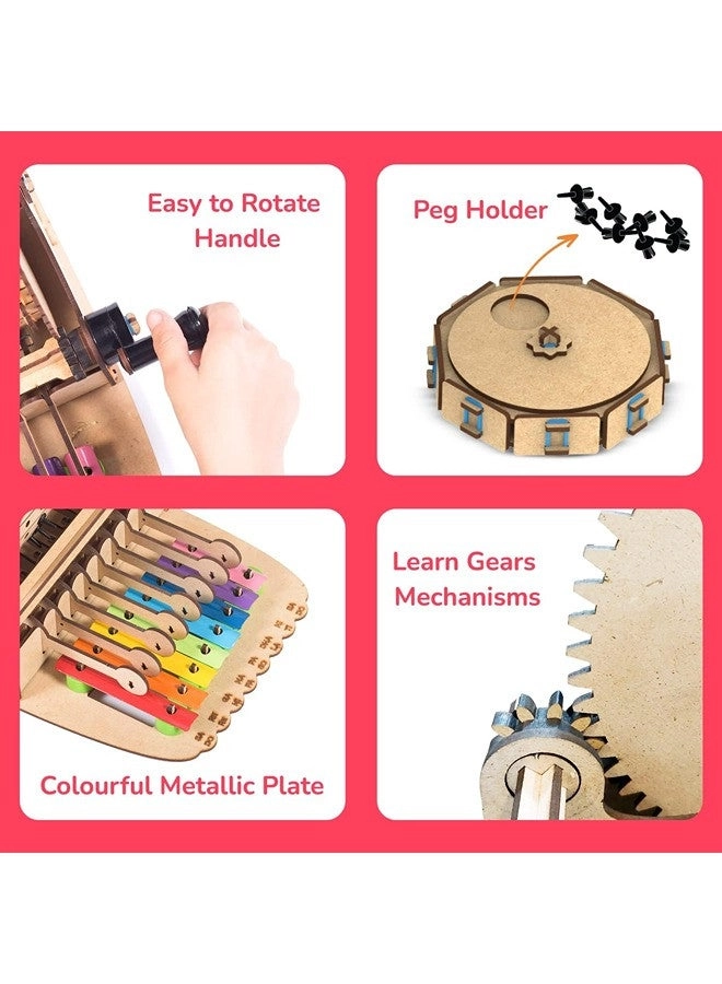 Xylofun Mechanical Musical Toy - 8 years+