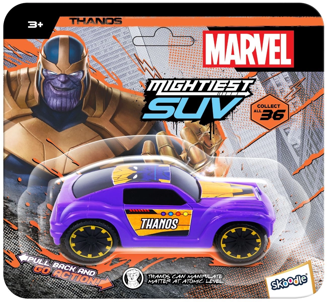 Mm Suv Thanos - Purple 16 x 7 x 14.70 cm