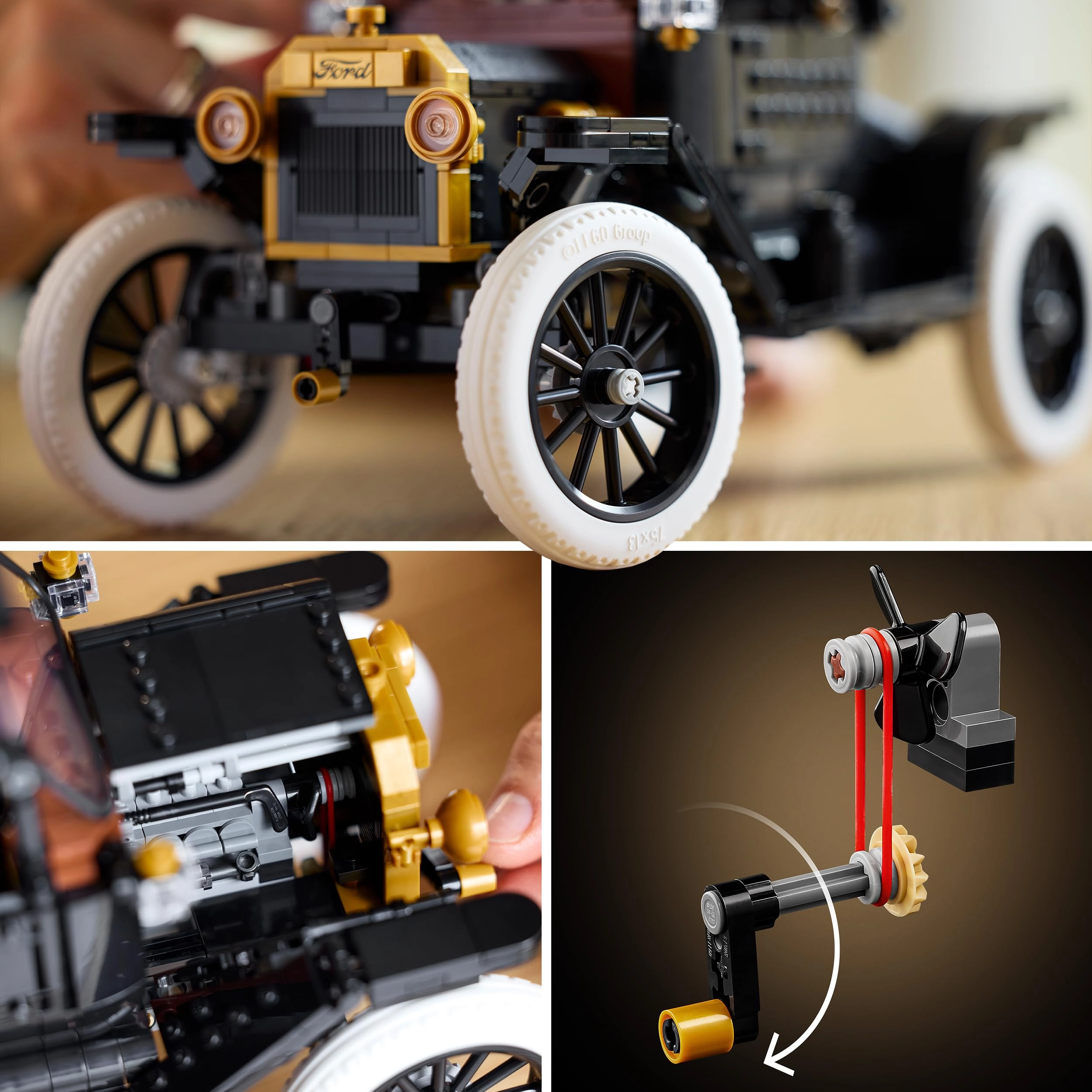 Ford Model T (11376) - Retro Car Model Kit