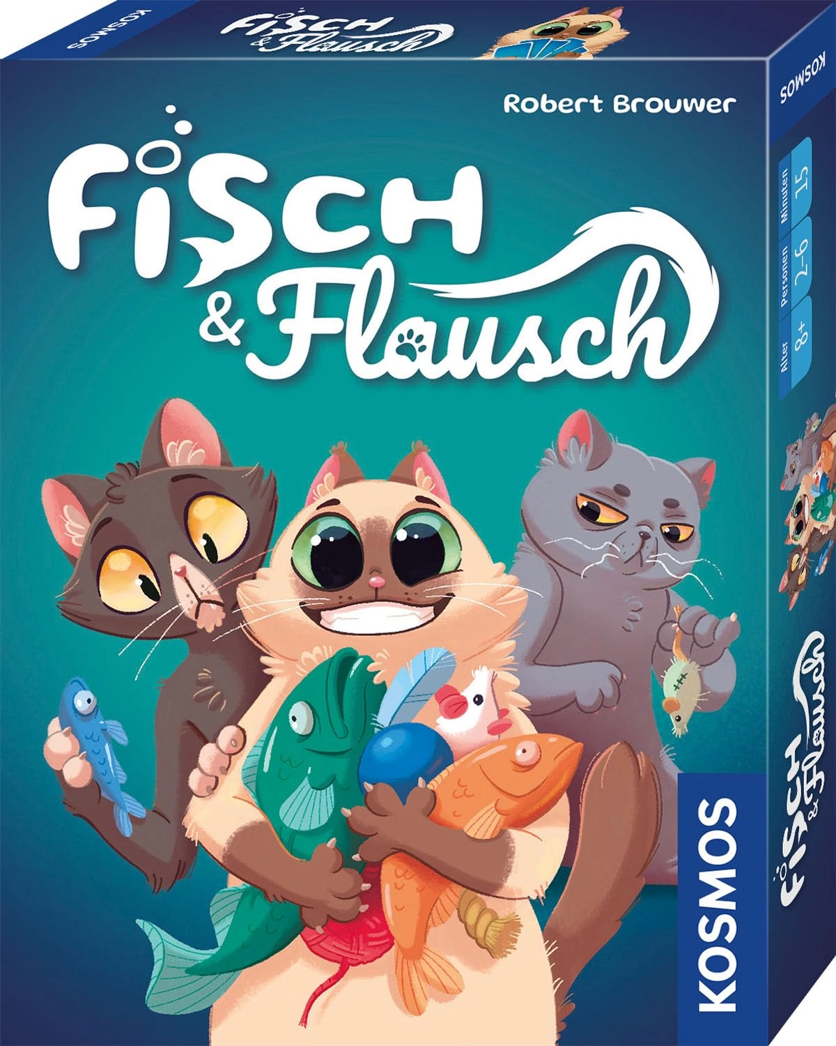 Kosmos Fish & Fluff - Card Game (German)