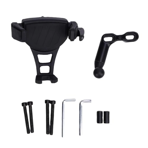 Offset Perch Mount Phone Holder - Adjustable 1-1/16 to 1-11/16 inches Fits up to 4-1/2 inches