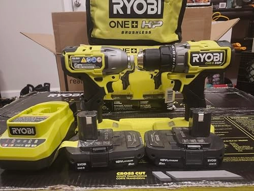 18V Compact Brushless 1/2" Drill/Driver + 18V Compact Brushless Impact Driver - 1.5Ah 18V