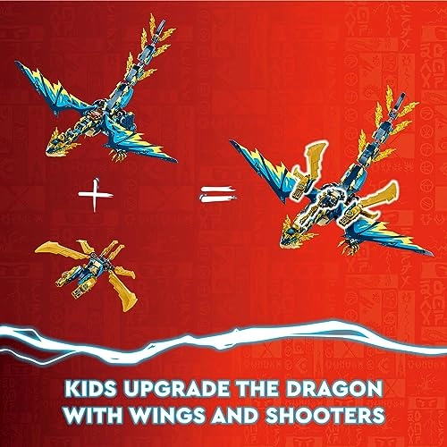 NINJAGO Elemental Dragon vs. The Empress Mech (71796) - Dragons Rising Series