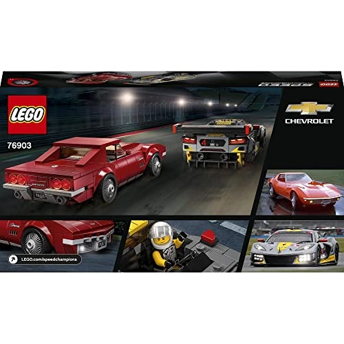 Speed Champions Corvette C8.R + Speed Champions 1969 Chevrolet Corvette (76903)