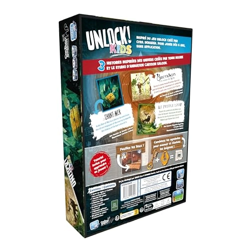 Unlock!: Histoire de l'île d'Émeraude - Card Game (French)