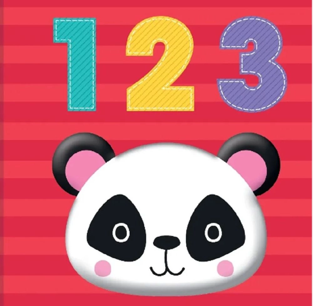 Edu Fun Chunky Animal Face Fabric Book - 2 years+