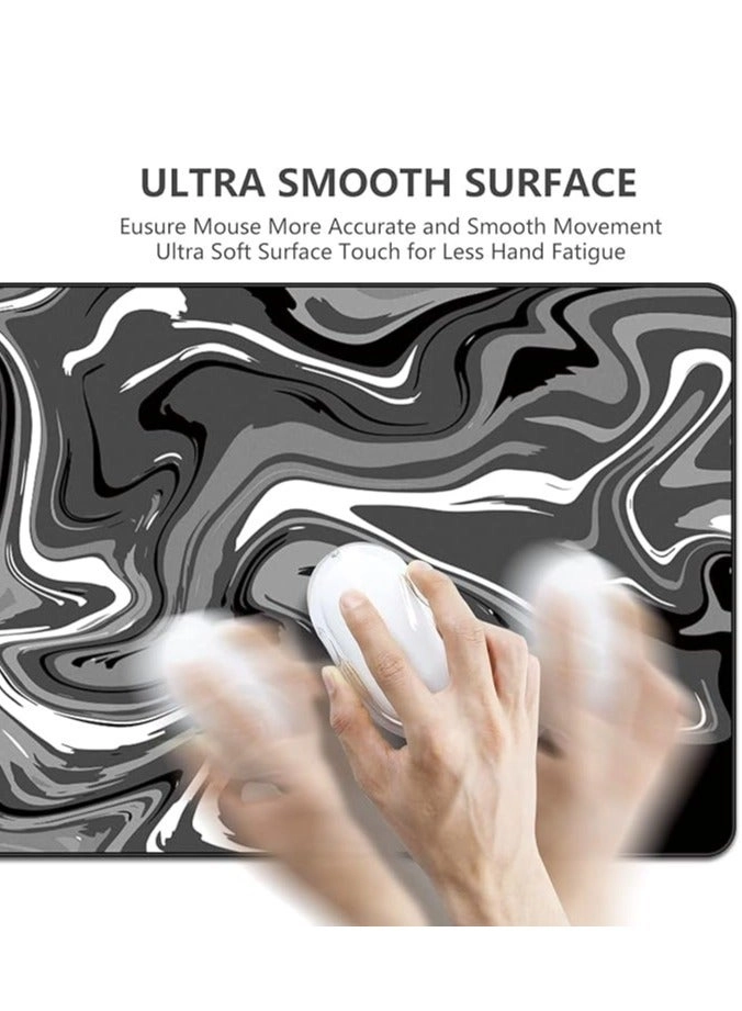 Large Natural Rubber Gaming Mouse Pad - 90x40 cm