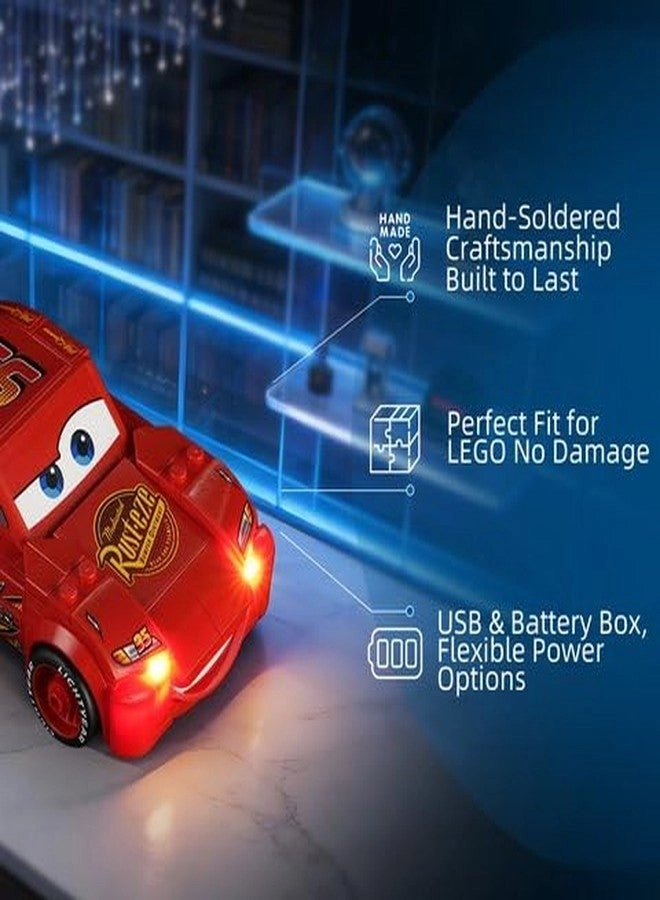 LED Light - for Lego-77255 Lightning McQueen