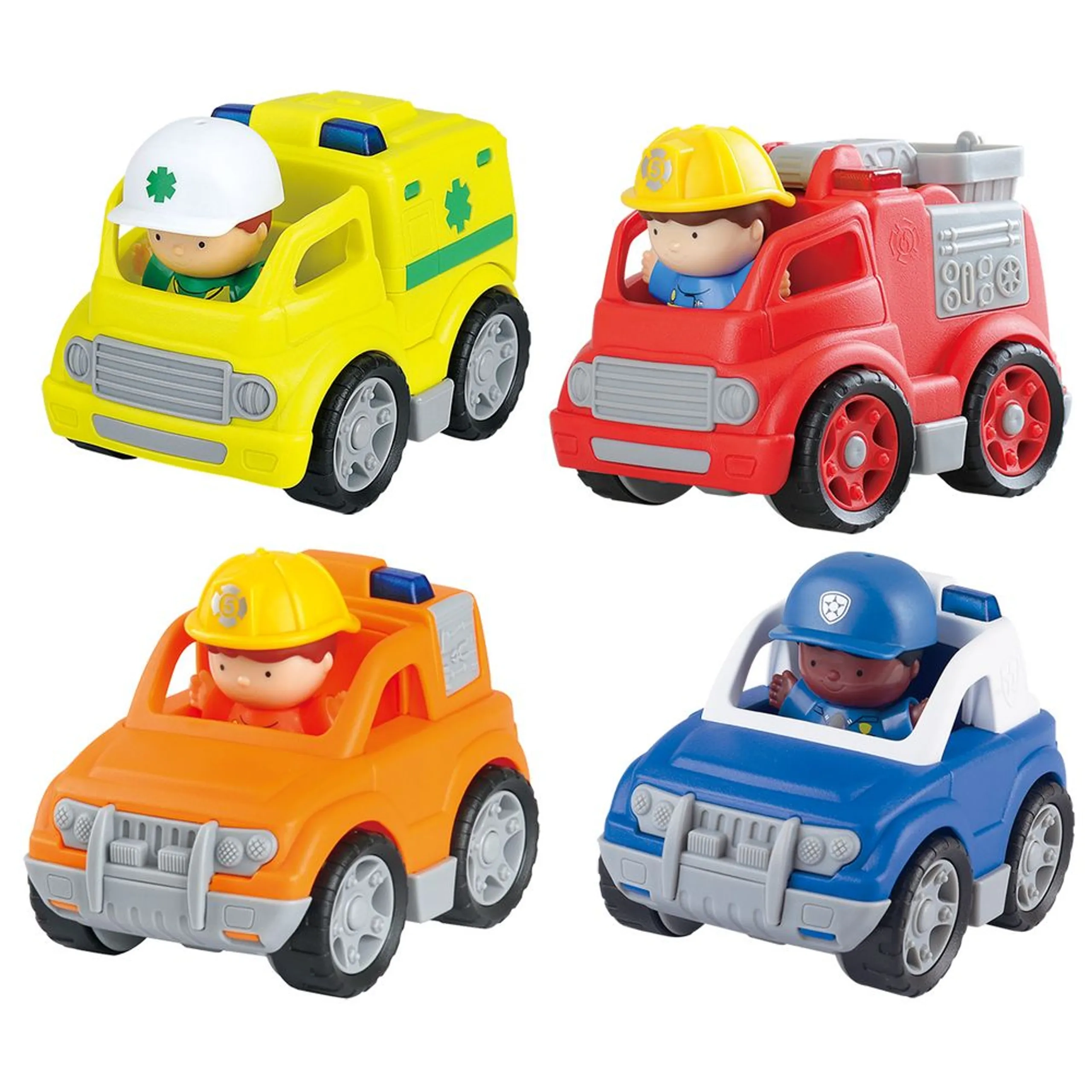 Play&Go Mini Wheels Set - 4-In-1 Suitable for 24 months and above